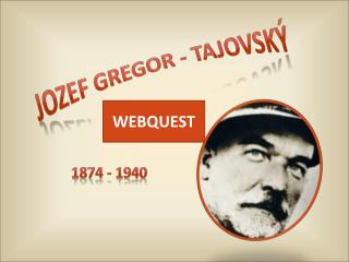 Jozef Gregor - Tajovský