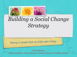 Building a Social Change Strategy