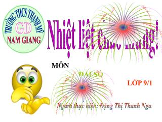 Nhiệt liệt chào mừng!