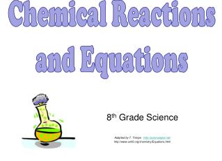 8 th Grade Science Adapted by T. Trimpe sciencespot/