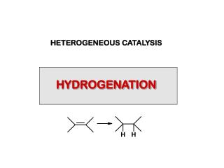 HYDROGENATION