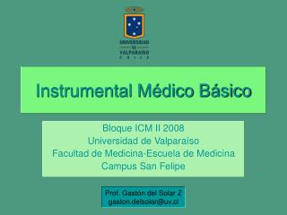 Instrumental Médico Básico