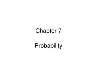 Chapter 7