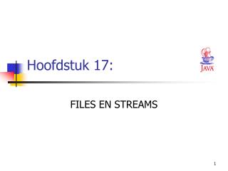 Hoofdstuk 17: