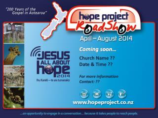 Church Name ?? Date &amp; Time ?? For more information Contact: ??