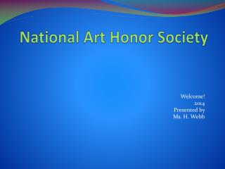 National Art Honor Society