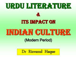 Dr Rizvanul Haque