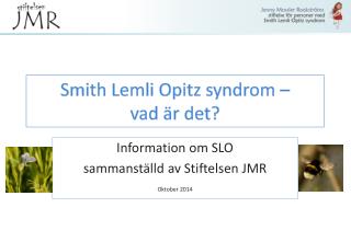 Smith Lemli Opitz syndrom – vad är det?