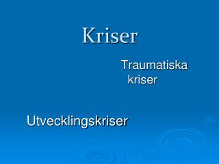 Kriser