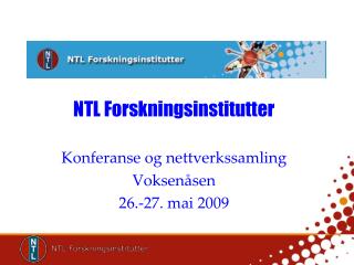 NTL Forskningsinstitutter