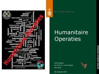 Humanitaire Operaties