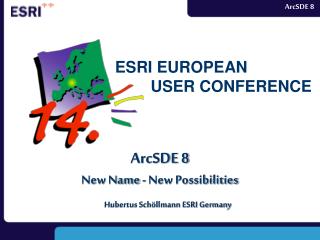 ArcSDE 8 New Name - New Possibilities