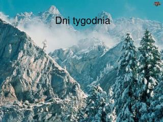 Dni tygodnia