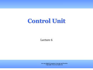 Control Unit