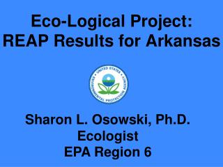 Eco-Logical Project: REAP Results for Arkansas