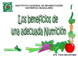 Los beneficios de una adecuada Nutrición