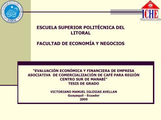 ESCUELA SUPERIOR POLITÉCNICA DEL LITORAL FACULTAD DE ECONOMÍA Y NEGOCIOS