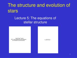 The structure and evolution of stars