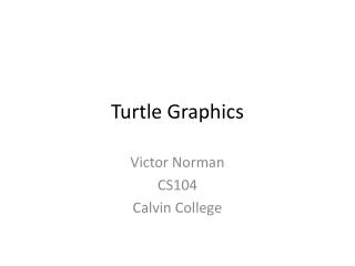 Turtle Graphics