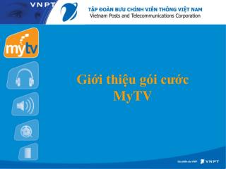 Giới thiệu gói cước MyTV