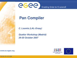 Pan Compiler