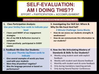 self_evaluation_am_i_doing_this