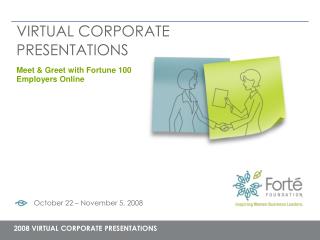 VIRTUAL CORPORATE PRESENTATIONS