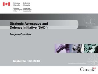 Strategic Aerospace and Defence Initiative (SADI)