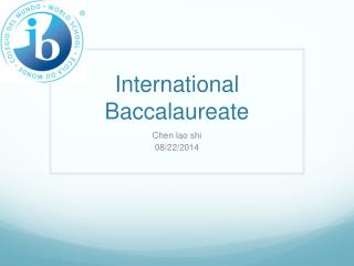 International Baccalaureate