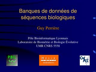 Banques de données de séquences biologiques