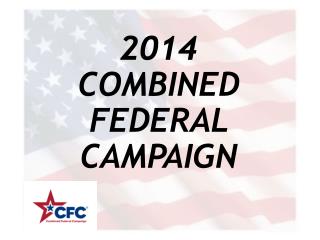 2014 COMBINED FEDERAL CAMPAIGN