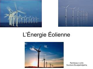 L’Énergie Éolienne