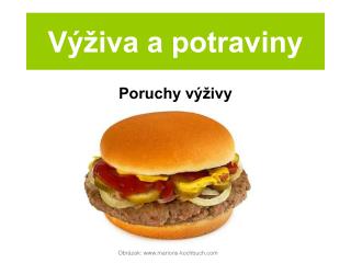 Výživa a potraviny