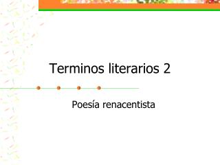 Terminos literarios 2