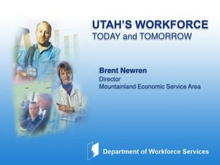 Brent Newren Director Mountainland Economic Service Area