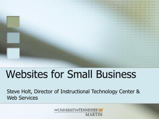 Websites for Small Business