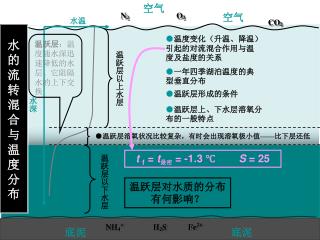 水的流转混合与温度分布