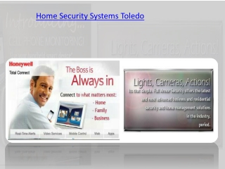Home Security Systems Toledo