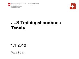 J+S-Trainingshandbuch Tennis