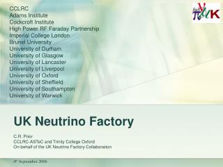 UK Neutrino Factory