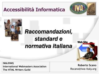 Accessibilità Informatica