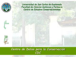 Universidad de San Carlos de Guatemala Facultad de Ciencias Químicas y Farmacia
