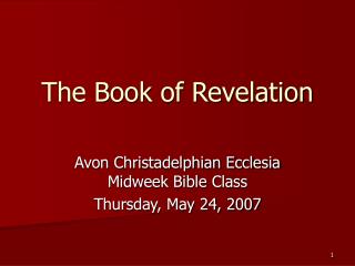 The Book of Revelation