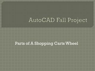 AutoCAD Fall Project