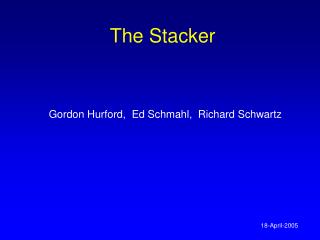 The Stacker