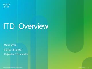 ITD Overview
