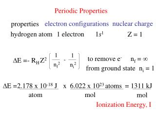 Periodic Properties