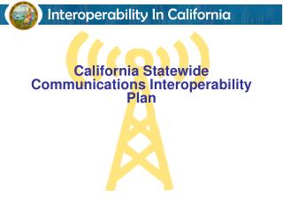 California Statewide Communications Interoperability Plan