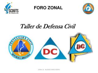 Taller de Defensa Civil