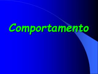 Comportamento